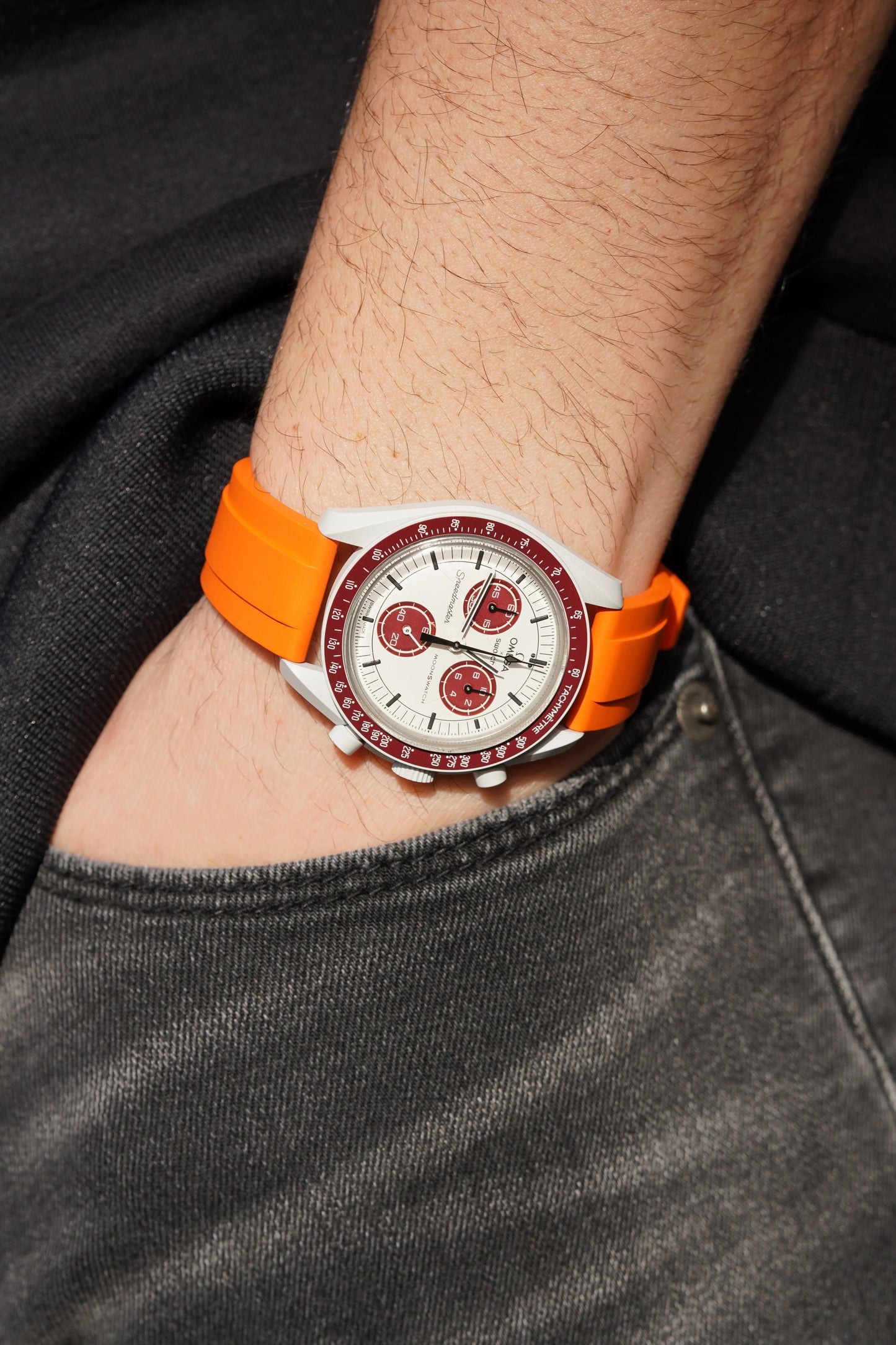 FKM Rubber Strap - Orange