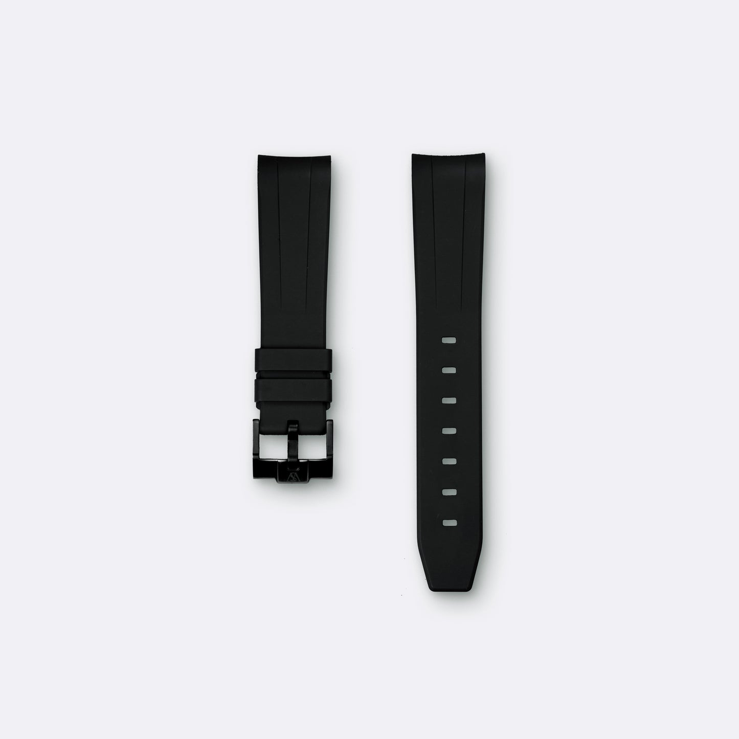 Curved FKM Rubber - Black