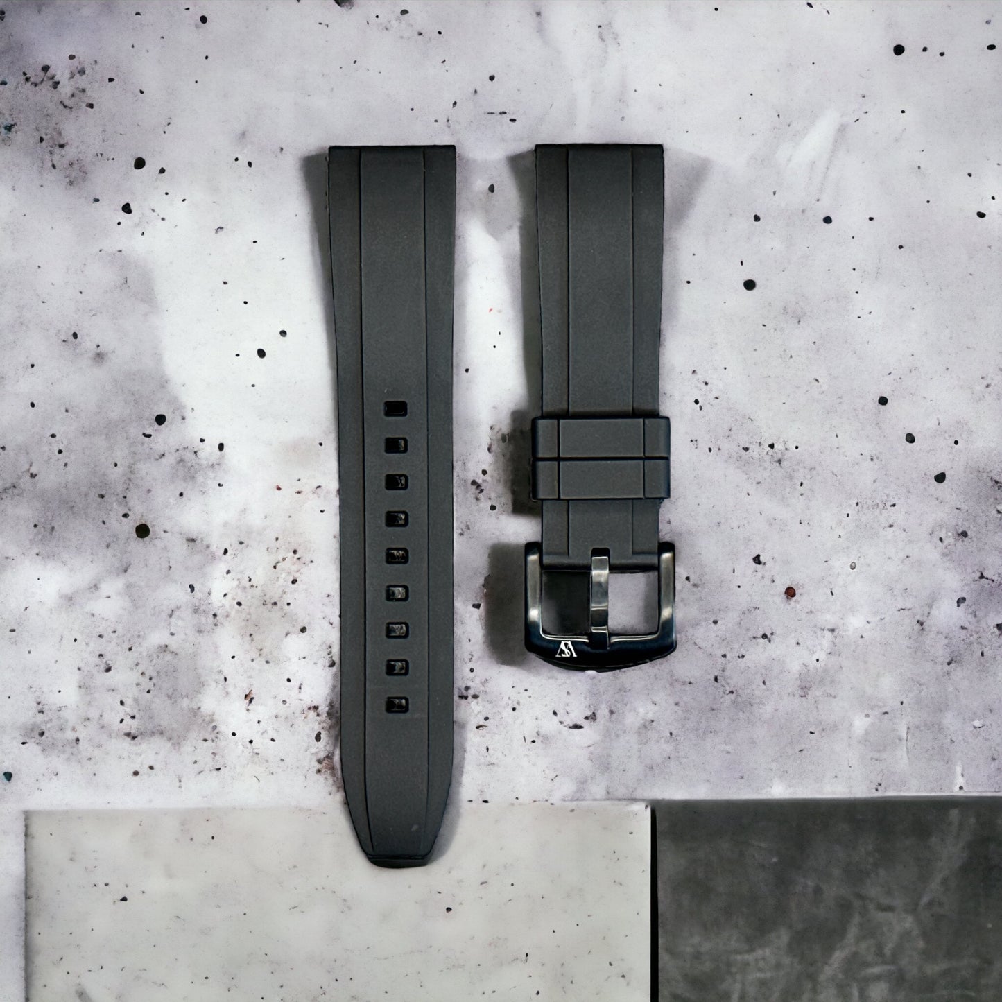 FKM Rubber Strap - Black