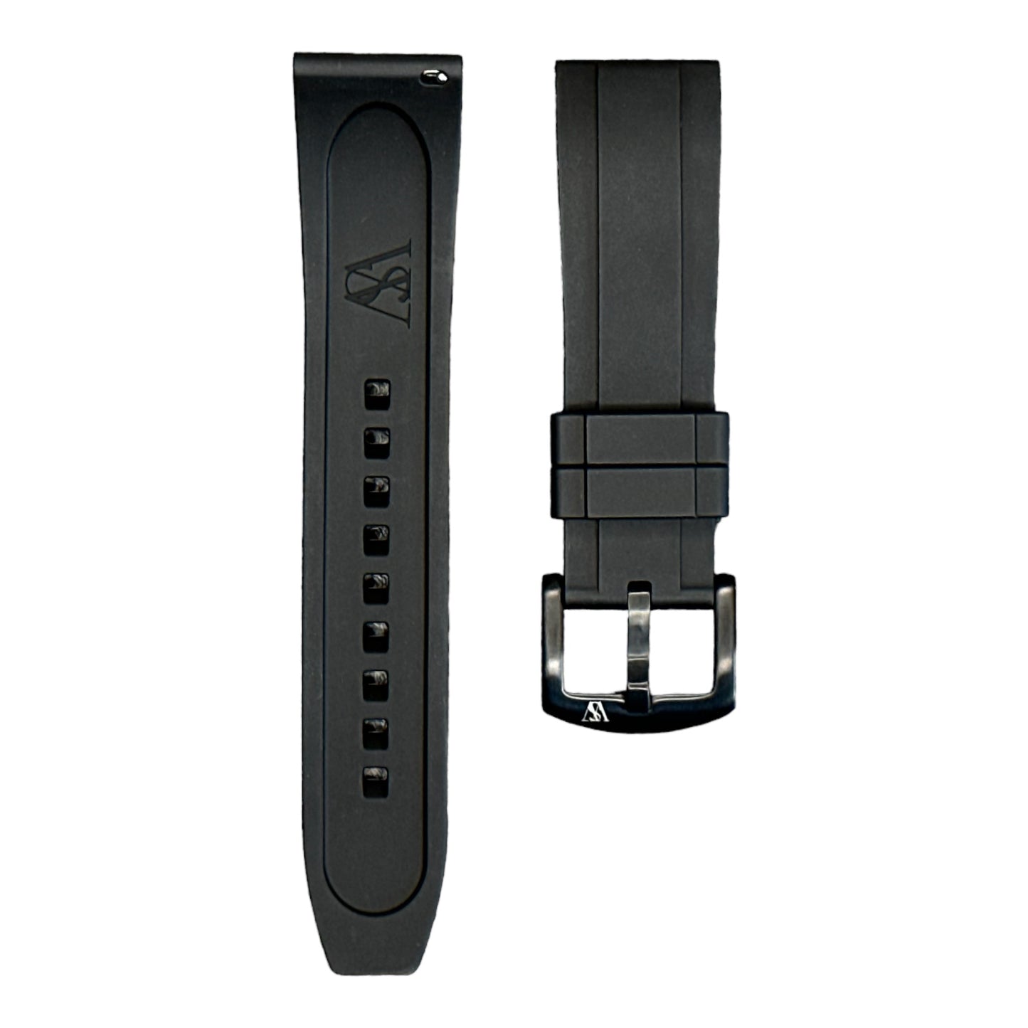 FKM Rubber Strap - Black