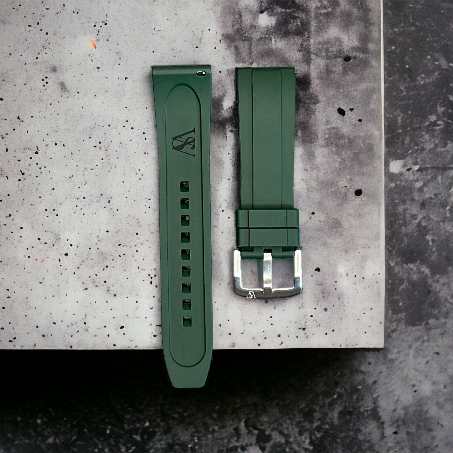 FKM Rubber Strap - Green