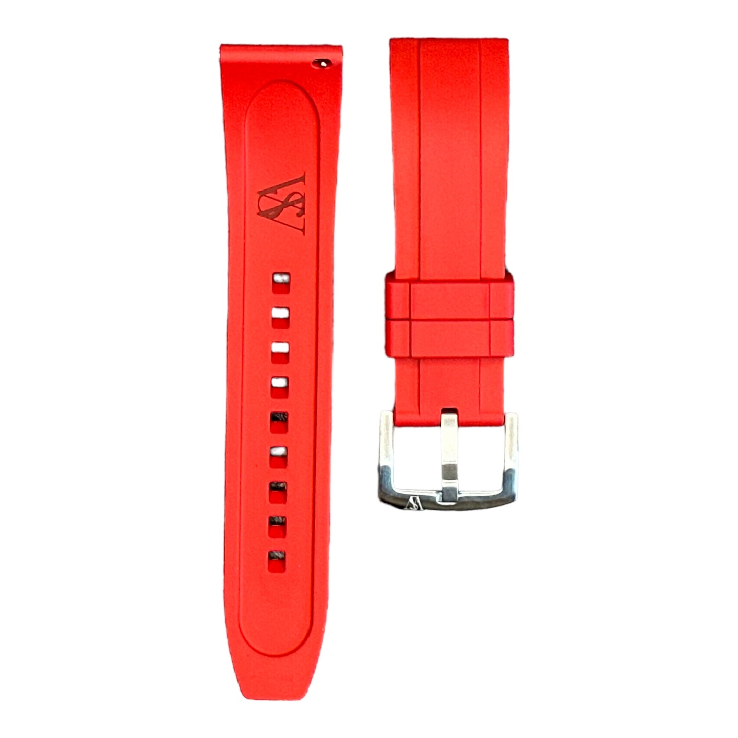 FKM Rubber Strap - Red
