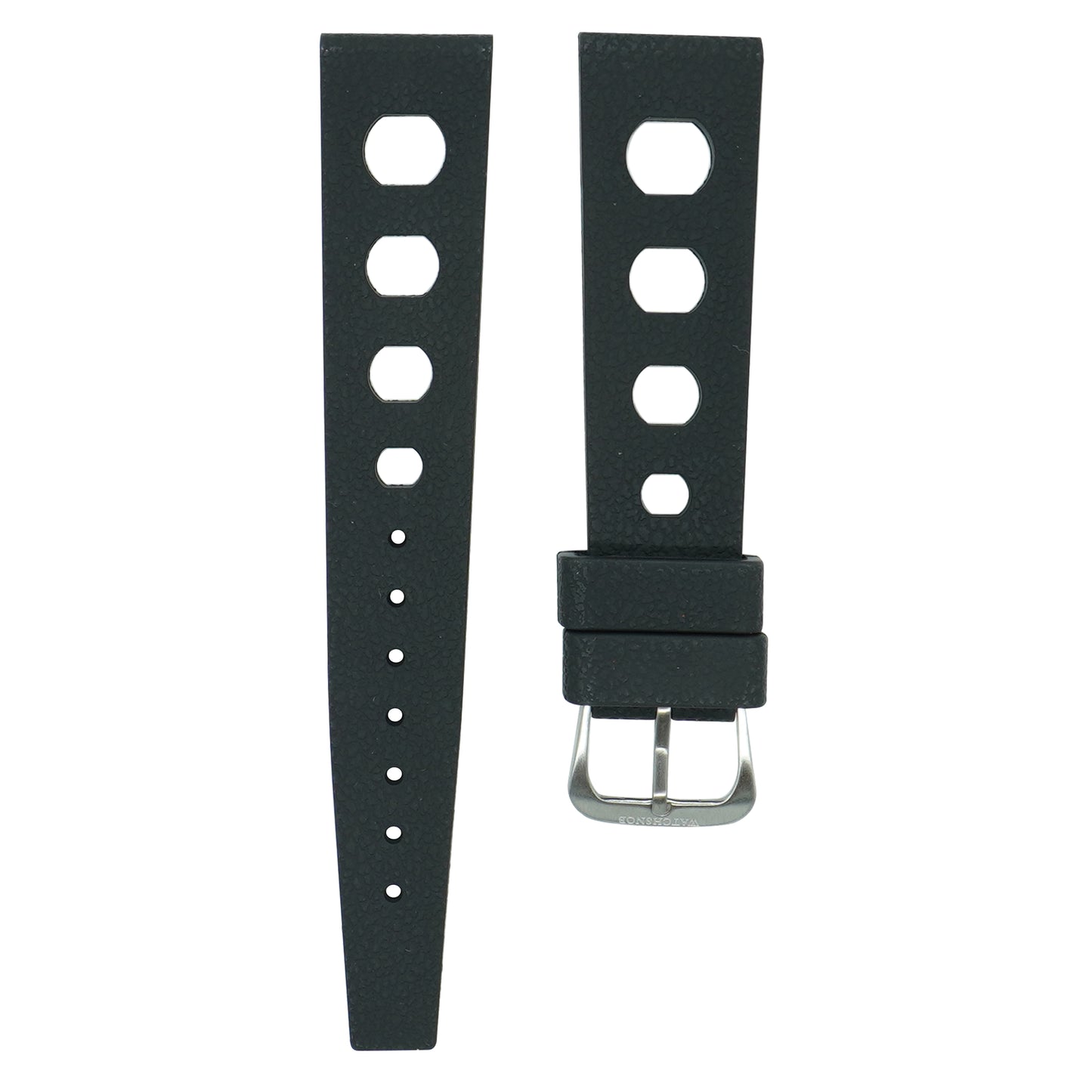 Tropical Racing Strap - Black - Watch Snob